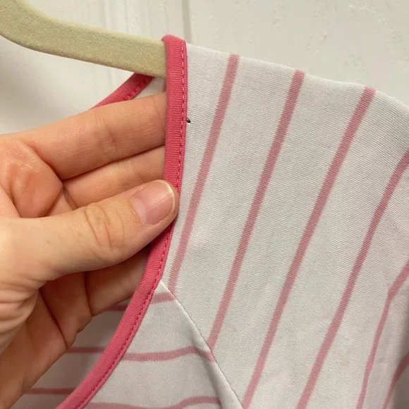 LAKE Pajamas Striped Nursing Pajama Top - Picture 6 of 11